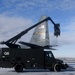 Crew chiefs prepare C-130H for takeoff