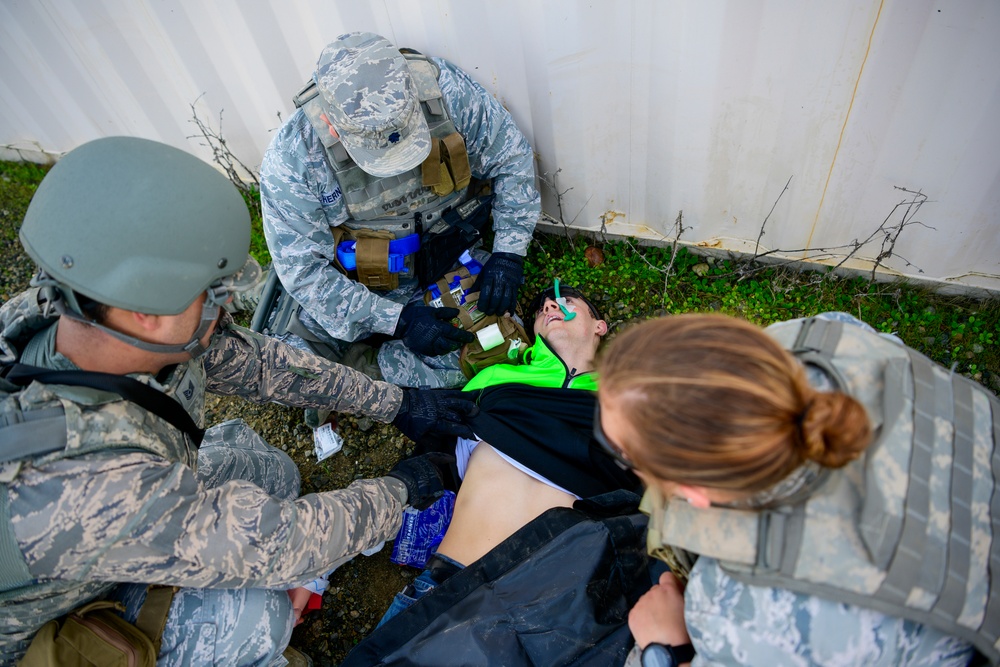 43rd AES tactical combat casualty care course