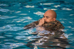Camp Lejeune Marines make splash during swim qualification