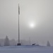 Foggy February Sunrise at Fort McCoy