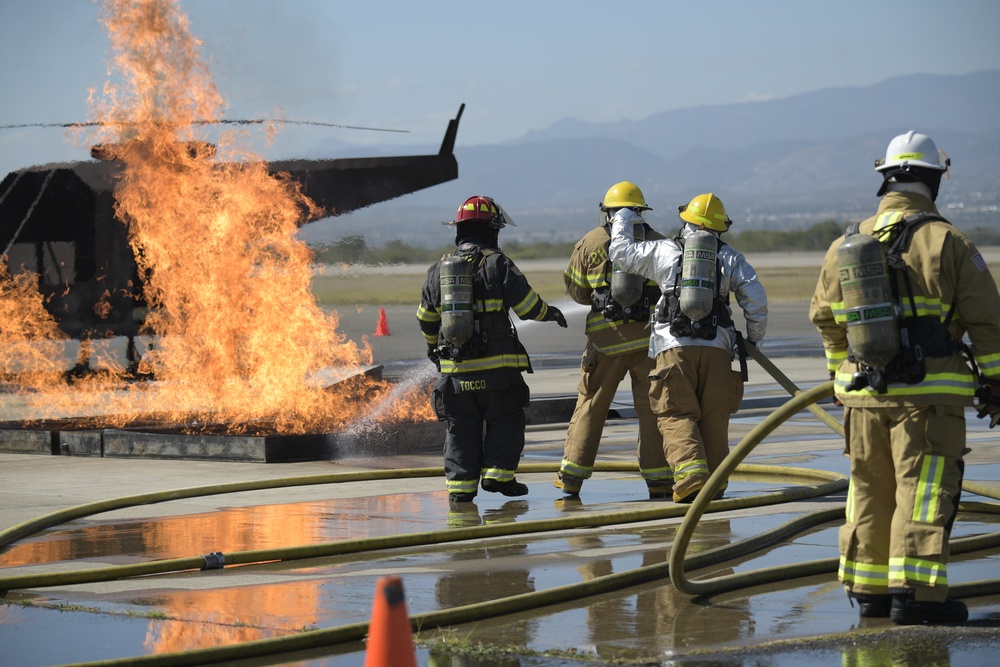 Central American, US firefighters grow competencies, partnerships