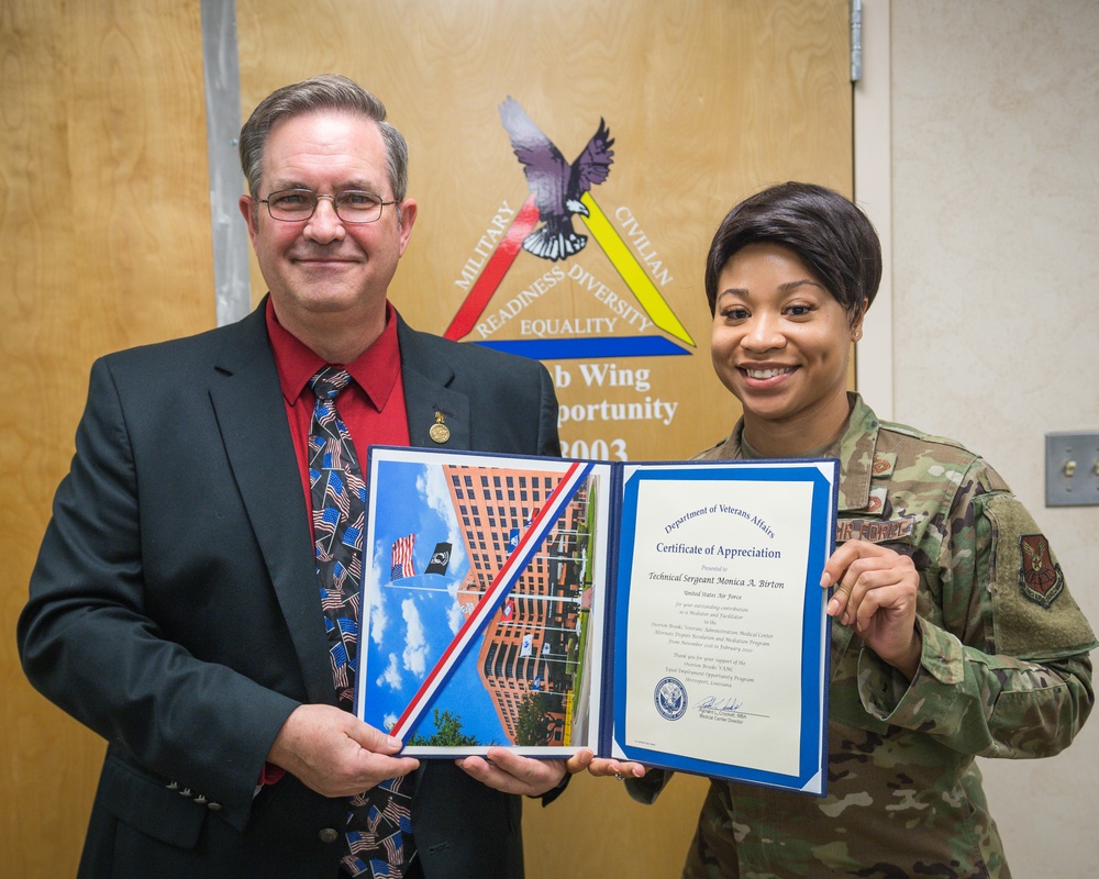 2nd BW EO awarded by VA