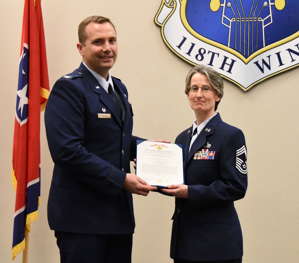 Retirement of Chief Master Sgt. Gail Tate