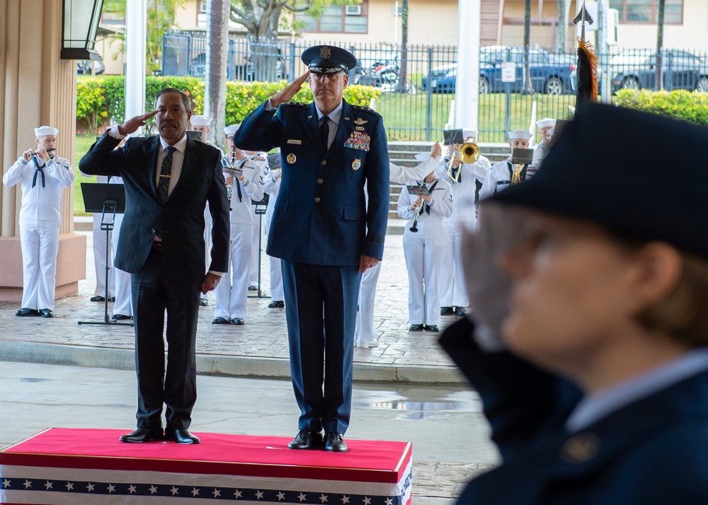 USINDOPACOM hosts Timor Leste's Minister of Defense