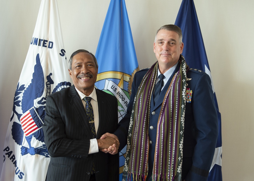 USINDOPACOM hosts Timor Leste's Minister of Defense