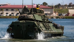 LAR Marine Course take LAVs for a swim