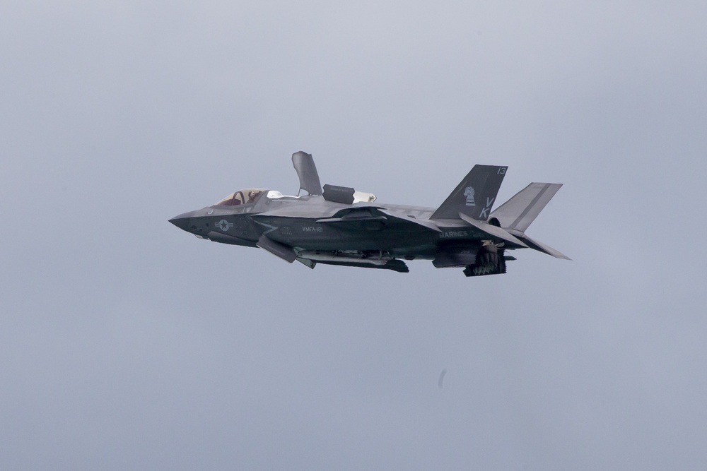 U.S. Forces showcase Fifth-Gen Fighters in Aerial Demo