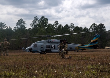 Southern Strike 2020 - TACP Close Air Support MH-60R Seahawk