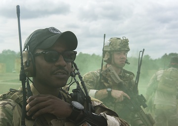 Southern Strike 2020 - TACP Close Air Support MH-60R Seahawk