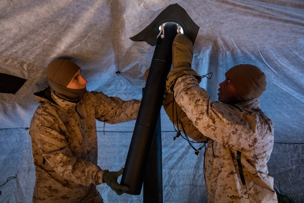 SPMAGTF-AE: Marines participate in cold weather survival training in Alaska