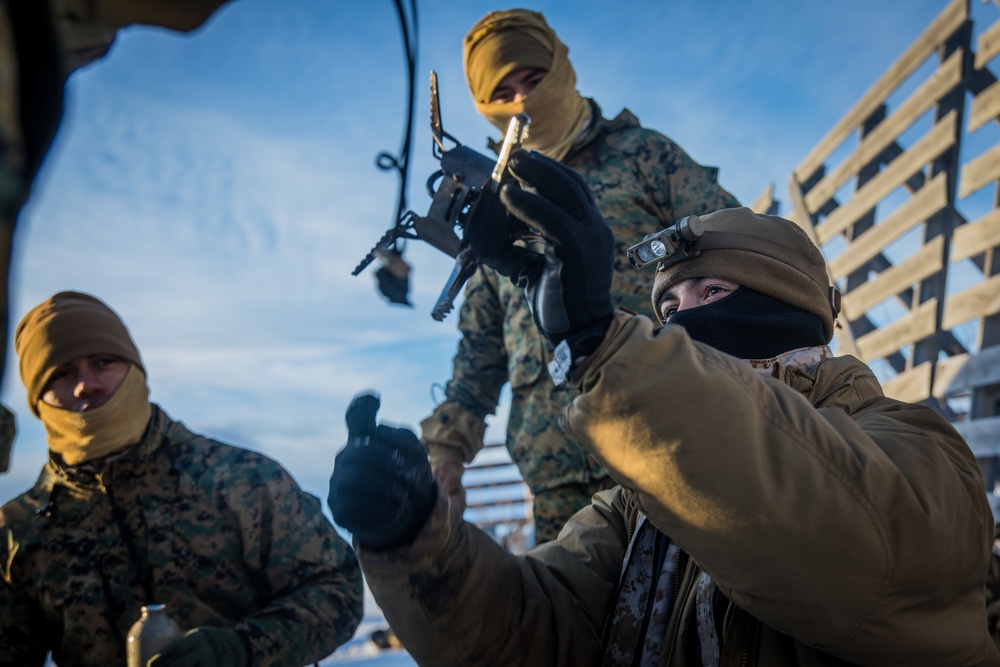 SPMAGTF-AE: Marines participate in cold weather survival training in Alaska