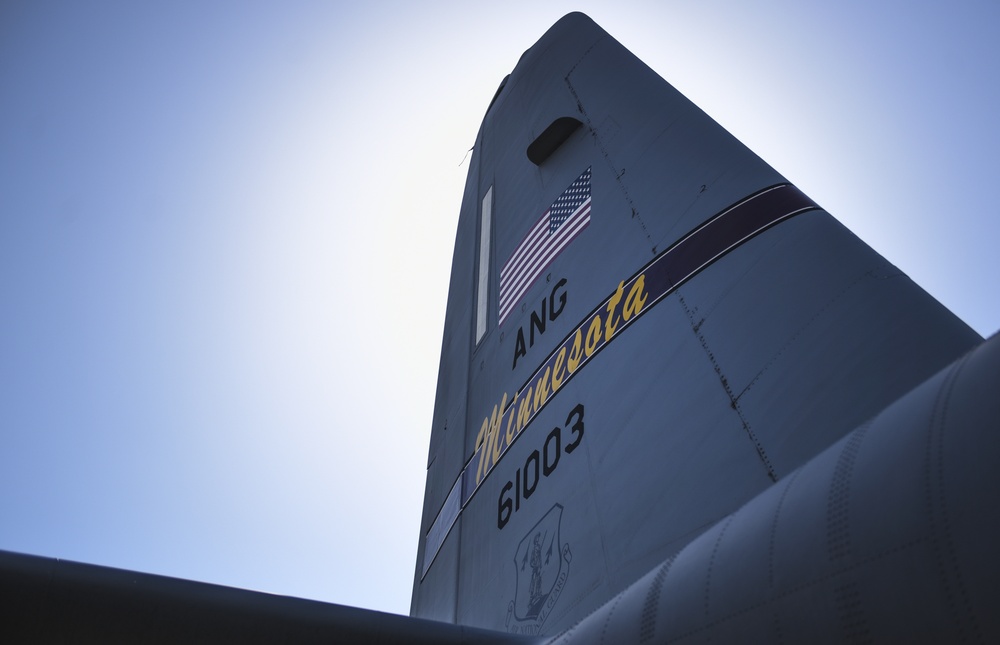 Minnesota ANG C-130 hit 10,000 hours