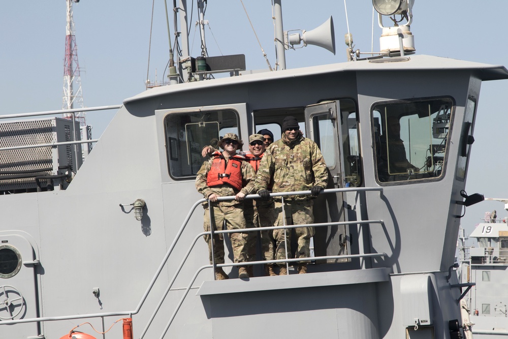 Sea Trial at Kuwait Naval Base