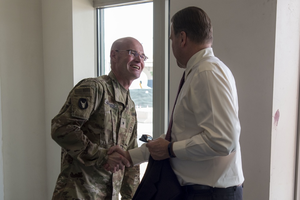 CJTF-HOA visits with U.S. Department of State Special Envoy for South Sudan