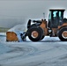 Snow removal operations at Fort McCoy