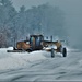 Snow removal operations at Fort McCoy