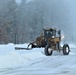 Snow removal operations at Fort McCoy