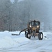 Snow removal operations at Fort McCoy