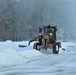 Snow removal operations at Fort McCoy