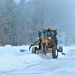 Snow removal operations at Fort McCoy