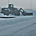 Fort McCoy RTS-Maintenance Soldier moves snow