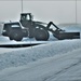 Fort McCoy RTS-Maintenance Soldier moves snow
