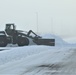 Fort McCoy RTS-Maintenance Soldier moves snow