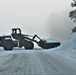 Fort McCoy RTS-Maintenance Soldier moves snow