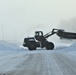 Fort McCoy RTS-Maintenance Soldier moves snow