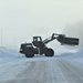 Fort McCoy RTS-Maintenance Soldier moves snow
