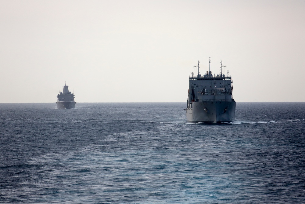 Bataan Amphibious Ready Group Transits Strait of Hormuz