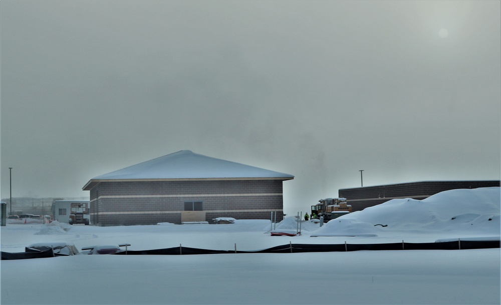 February Snow at Fort McCoy