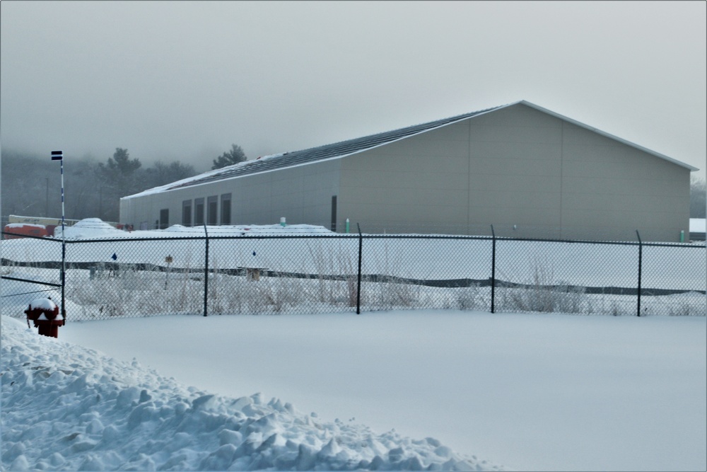 February Snow at Fort McCoy