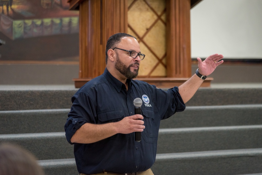 FEMA Federal Coordinating Officer Speaks at Faith Based Summit