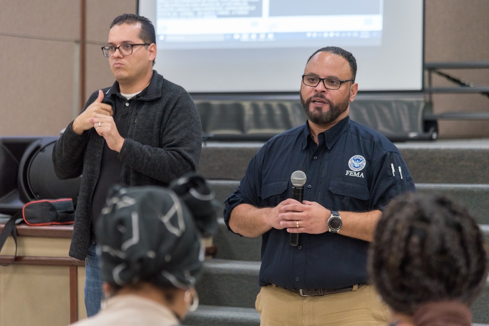 FEMA Federal Coordinating Officer Speaks at Faith Based Summit