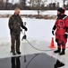 CWOC Class 20-02 students complete cold-water immersion training at Fort McCoy