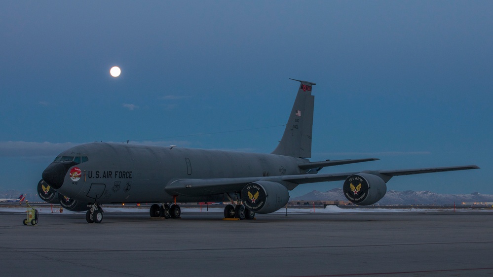 Moon over Utah