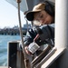 U.S. Sailors performs maintenance