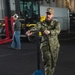 U.S. Navy Aviation Machinist’s Mate 3rd Class Dylan Eaton, from Locus Grove, Oklahoma, moves a pallet in preparation for a hazardous material offload aboard the aircraft carrier USS John C. Stennis (CVN 74) in Norfolk, Virginia, Jan. 14, 2020.