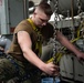 U.S. Sailor handles chain