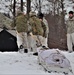 CWOC students practice cold-water immersion training scenario at Fort McCoy