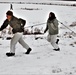 CWOC students practice cold-water immersion training scenario at Fort McCoy