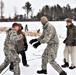 CWOC students practice cold-water immersion training scenario at Fort McCoy
