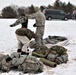 CWOC students practice cold-water immersion training scenario at Fort McCoy