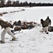 CWOC students practice cold-water immersion training scenario at Fort McCoy