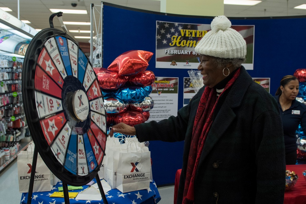 Veterans, families celebrate during homecoming event