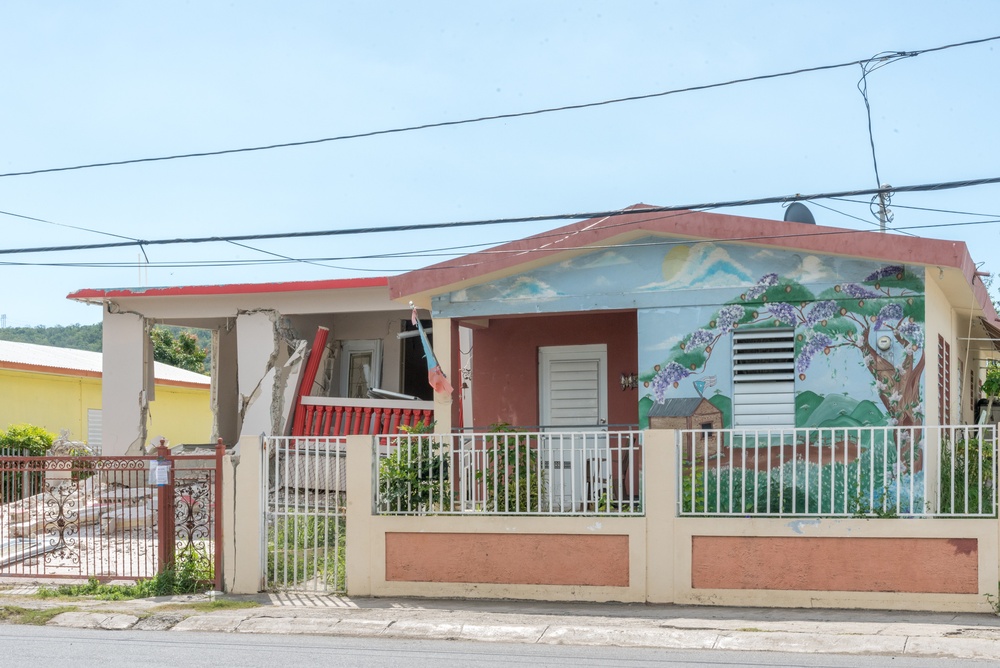 Earthquake Damage in Guánica