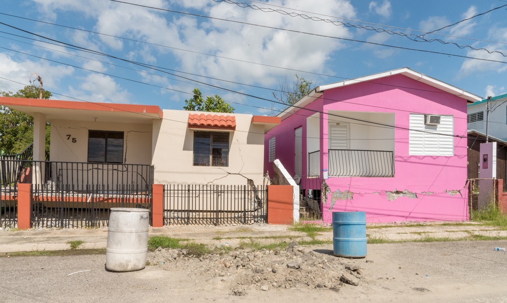 Quake Damage in Guánica