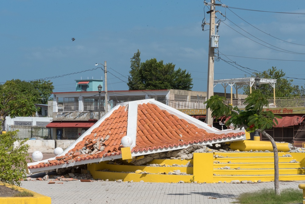 Heavy Quake Damage to Public Parkland in Guánica