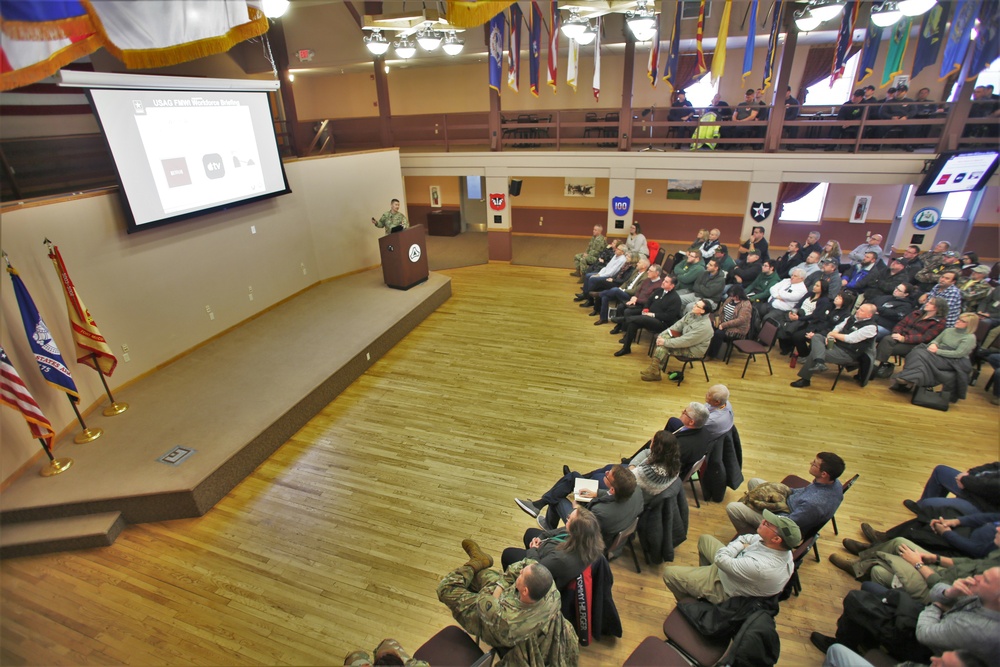 Fort McCoy garrison commander’s workforce briefing highlights yesterday’s accomplishments, tomorrow’s plans